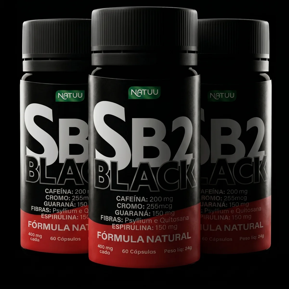 Potes de SB2 Turbo Black