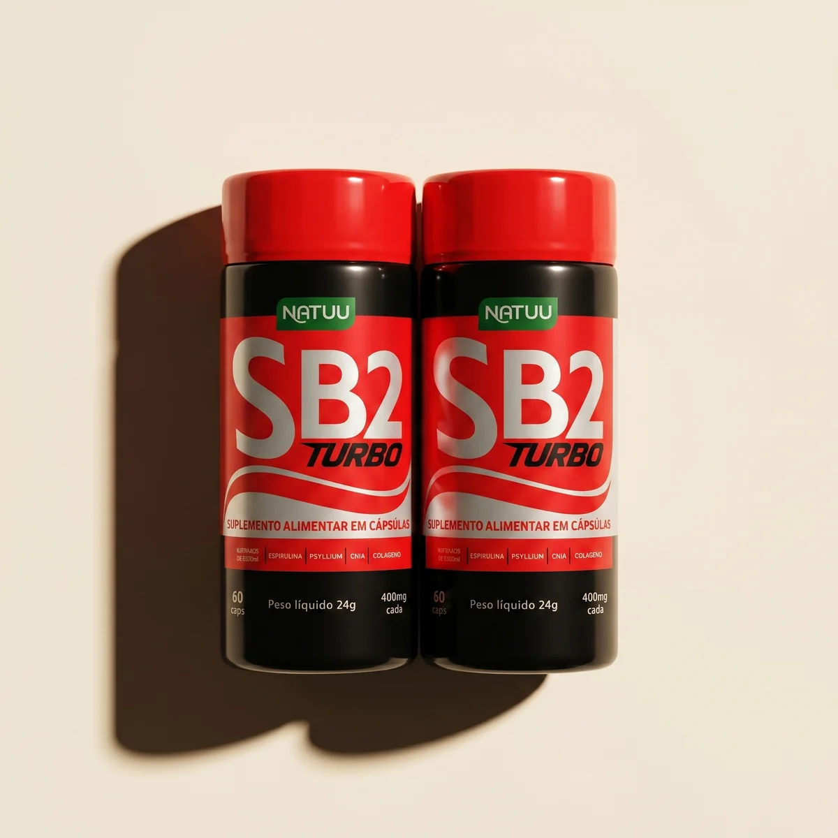 Kit SB2 Turbo Caps 60 dias